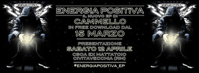 Banner "ENERGIA POSITIVA" EP DI CAMMELLO 